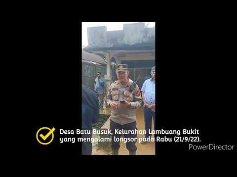 Sejak awal September beberapa titik di kota Padang mengalami banjir dan longsor.