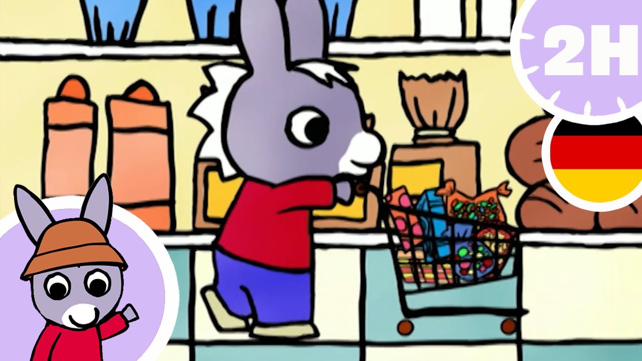 🛒 Trotro hilft Papa beim Einkaufen! 🛒 - Cartoon für Baby