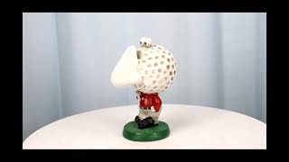 Ebros Pro Golfer Golf Novelty Gifts Whimsical Eyeglass Spectacle Holder Decor Statue