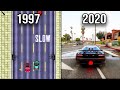 Evolution of graphics  grand theft auto  19972020  ps1  ps5  graphics comparison