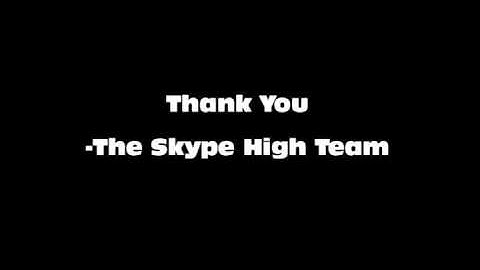 Skype High Update #1