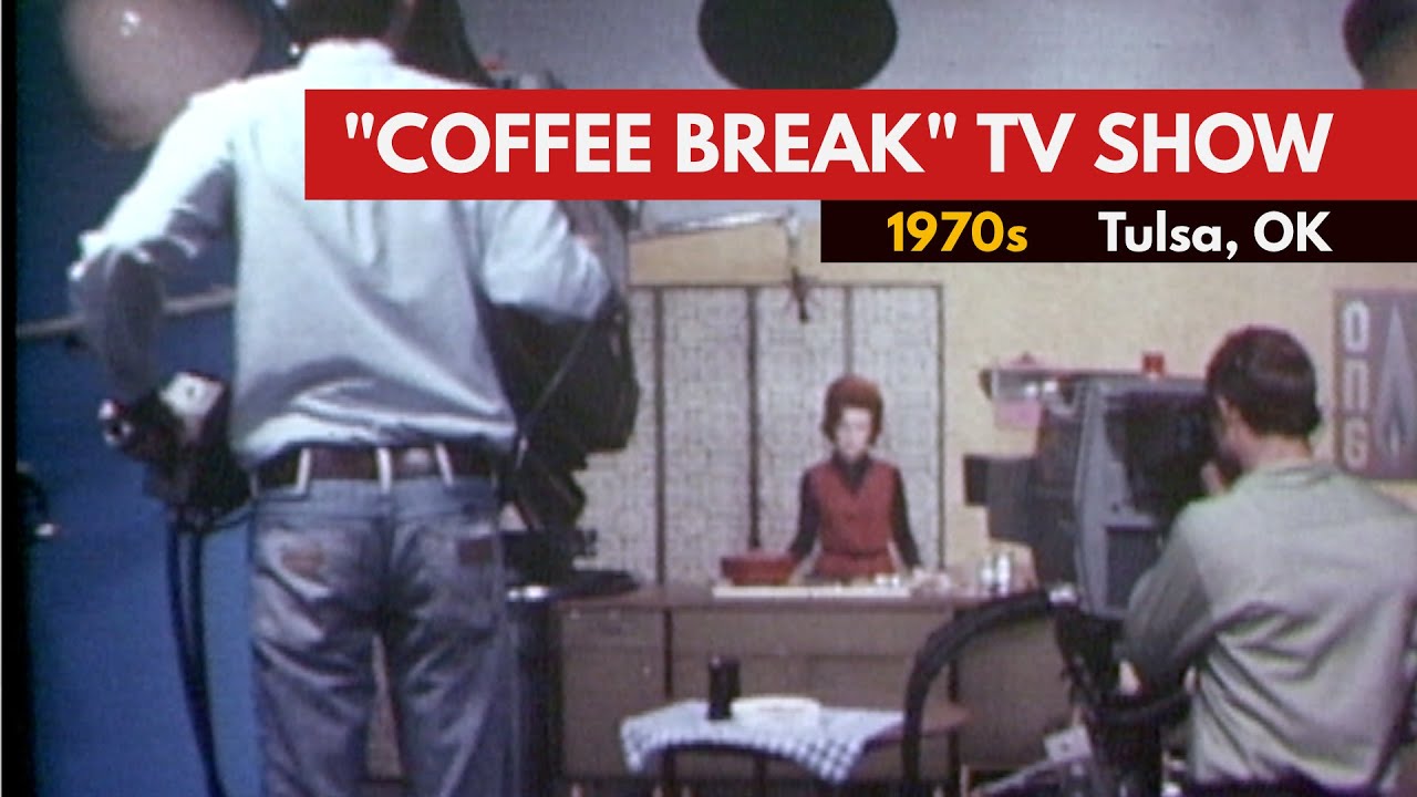 BehindThe Scenes of Vintage 1970s TV Show "COFFEE BREAK" Tulsa