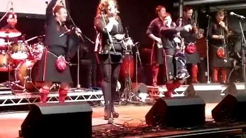 Red Hot Chilli Pipers 2011 at Stirling castle with...