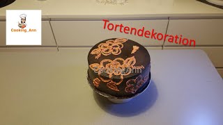 Torte | Tortendekoration | Kuchen | cake decoration | simple | Tutorial | cake | cakedecorating