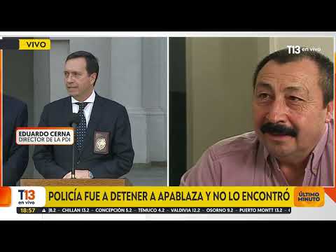 Ministro del Interior comenta frustrada detención de Apablaza en Argentina