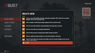 Rust Halloween Update Patch Notes!!!