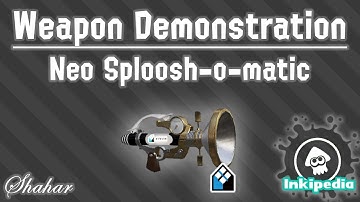 Splatoon 2 - Weapon Demonstration: Neo Sploosh-o-matic