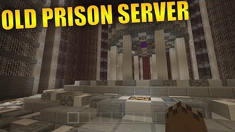 REVISITING MY OLD PRISON SERVER!! - Minecraft Console Prison Server