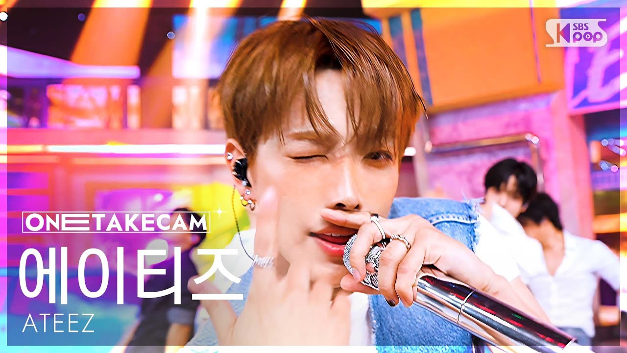 [단독샷캠4K] 에이티즈 'Lemon Drop' 단독샷 별도녹화│ATEEZ  ONE TAKE STAGE│@SBS Inkigayo 250615