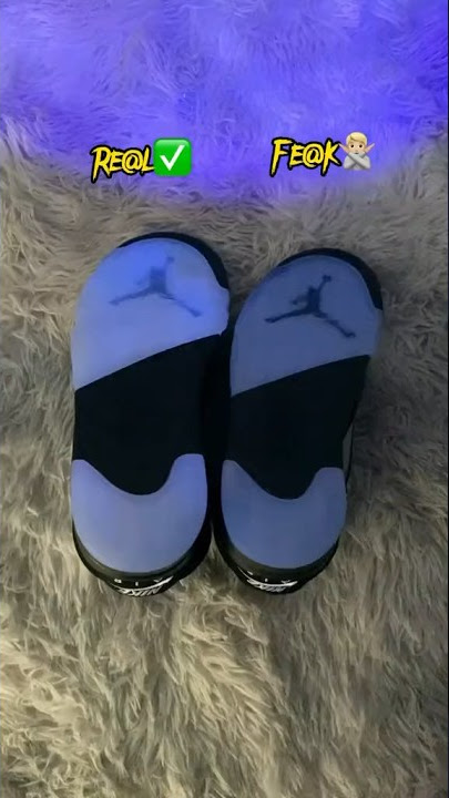 Real Vs Fake Black Metallic Jordan 5 #sneakerhead #sneakers #viral