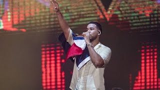 Romeo Santos Y Anuel AA Concierto En República Dominicana (Cantando Quiere Beber Remix)