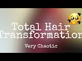 Total Hair Transformation On Myself (A Very Long And Chaotic Video)