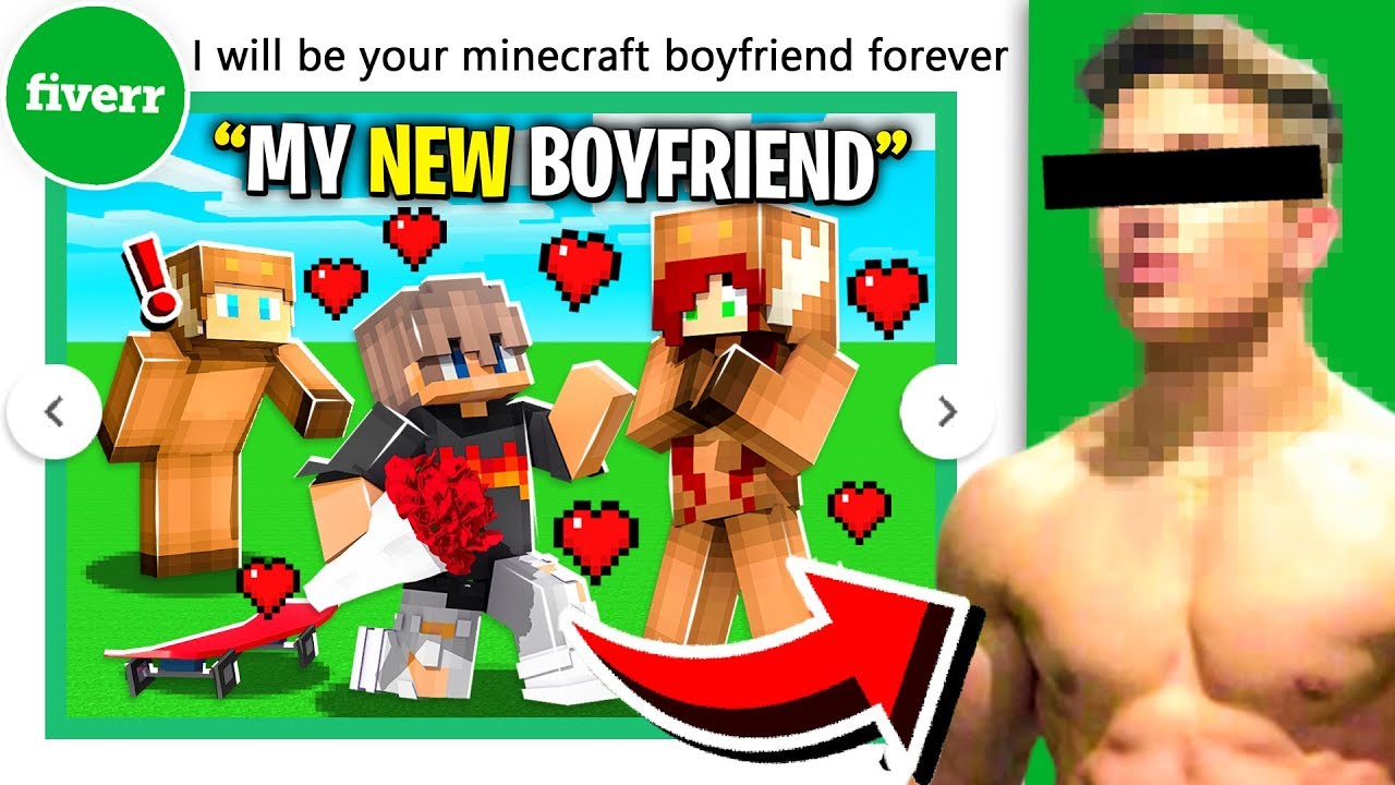 I PAID FIVERR TO GET my EX GIRLFRIEND A NEW BOYFRIEND! (Minecraft ...