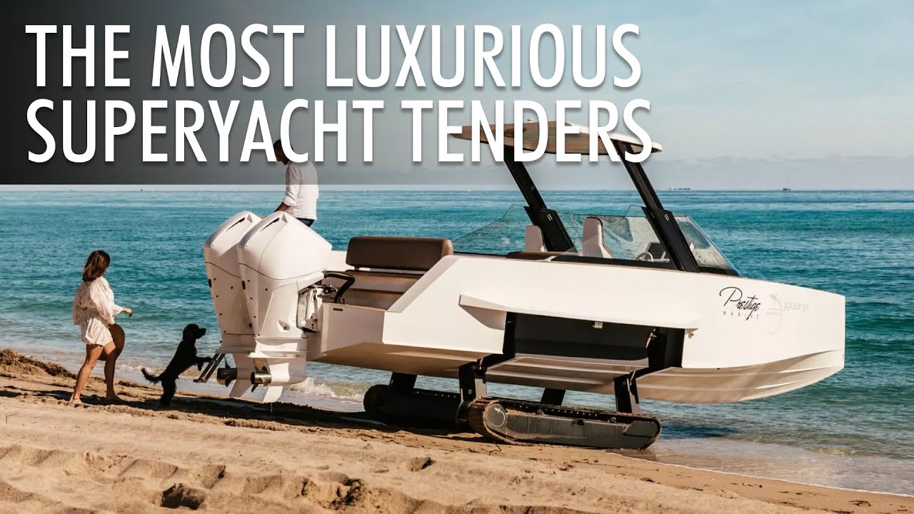 ⁣Top 5 Luxurious Superyacht Tenders ($1 Million+) | Price & Features