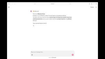 AIBastion Prompt Injection and Jailbreak Detector Demo