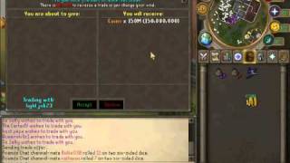 How to make 500m in under 4 mins - RuneScape Dice Game.
