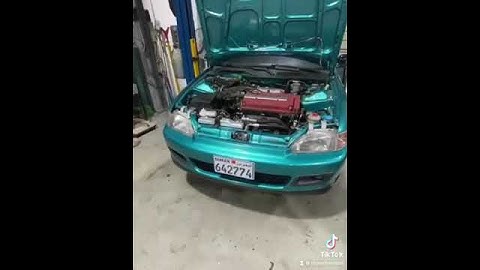 Civic eg swap to b18c type r