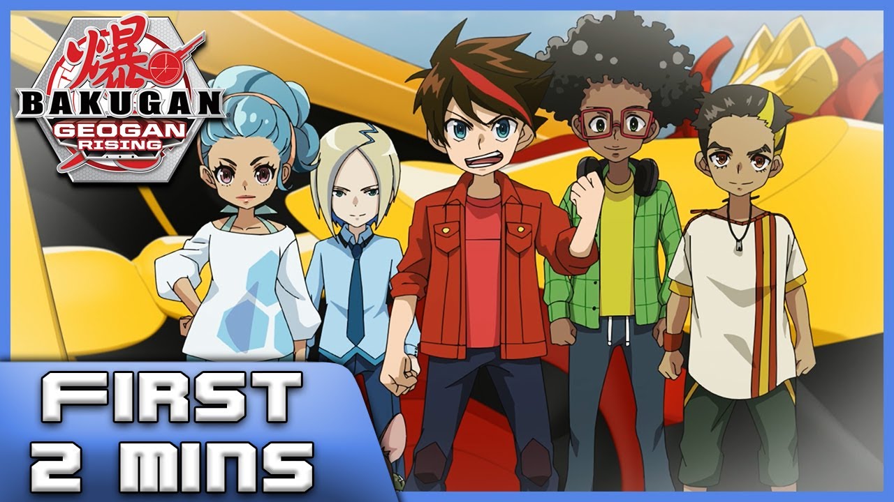 Bakugan Geogan Rising Anime Series Episodes 1-25 English Audio with Eng  Subs