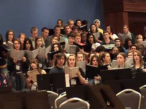 I'm Seventeen Come Sunday - 2010 TMEA Texas All-State Mixed Choir Rehearsal