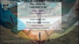 lirik dan terjemahan lagu this love will never end by gangga