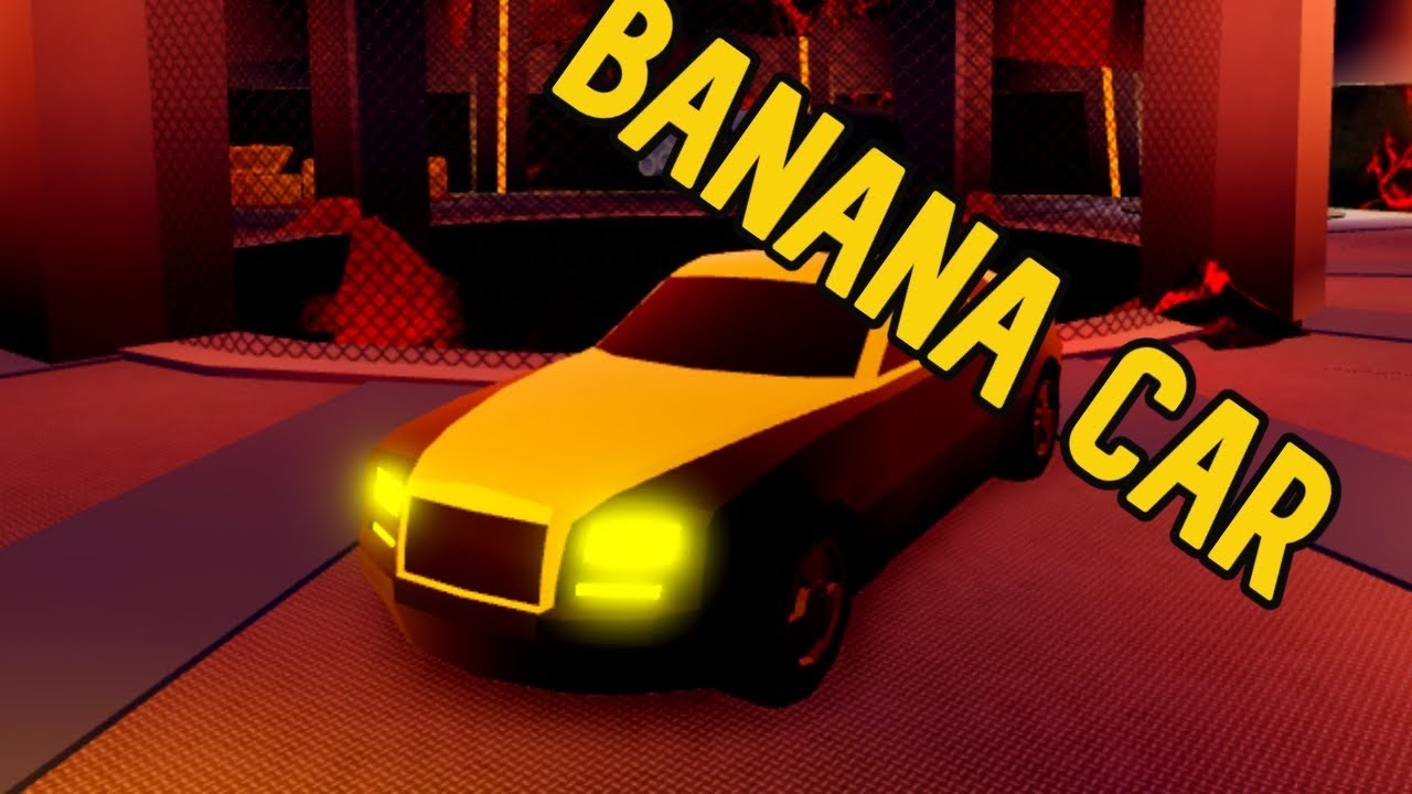 BANANA CAR!!! (ROBLOX JAILBREAK) YouTube
