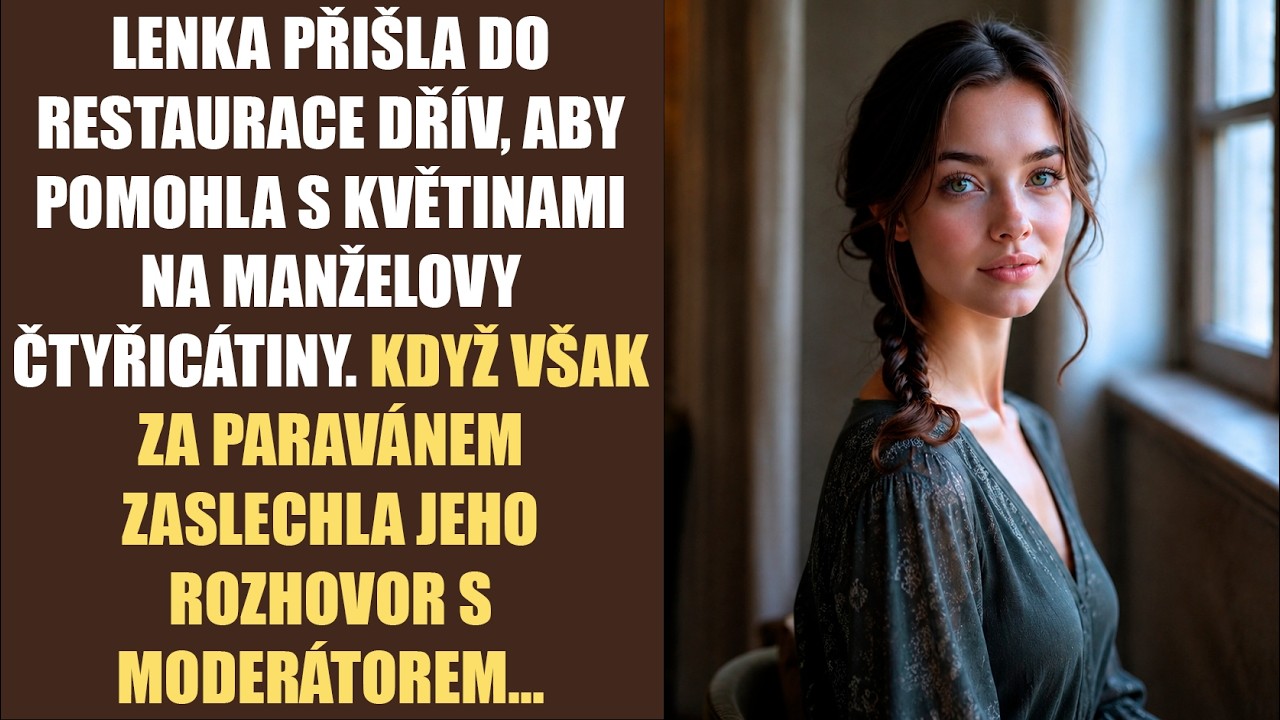 Stála jsem za tím paravánem s kyticí v ruce a poslouchala vlastního manžela, jak moderátorovi vysvětluje, že mě donutí podepsat převod poloviny mého kadeřnictví. „Až začnou tleskat, podepíše. Před...