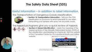 04 Safety Data Sheet Grower Pesticide Safety Course Manual