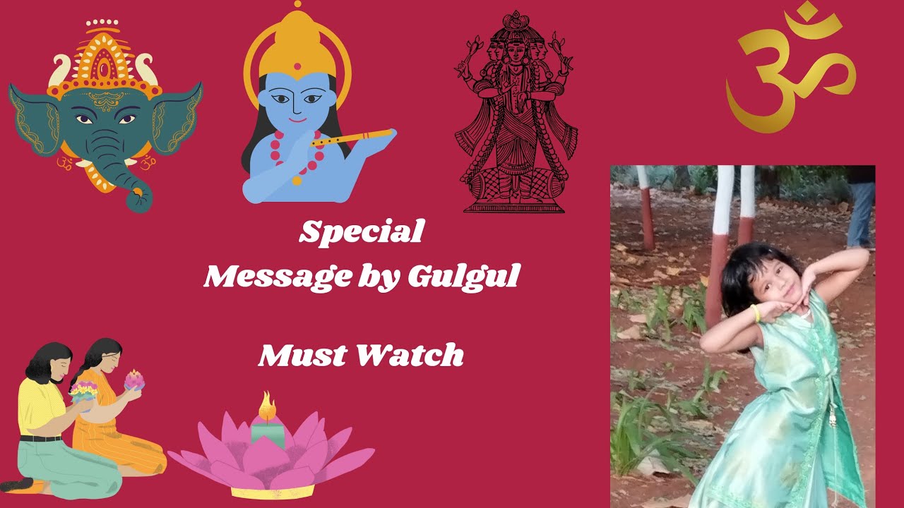 Special Message by Gulgul |  Sanatana Culture | Mama and Gulgul