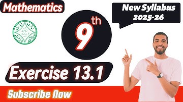 9th Math | Exercise13.1| Solution |Chapter 13(Probability )| NewBook2025|new syllabus