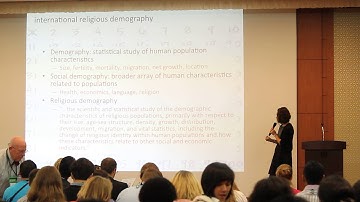 GETI (WCC 10th assembly) - Key-Note lecture VII, part one: Speaker Gina Zurlo