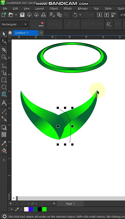 Corel draw logo design || Leaf logo || Graphic design tutorials for beginners || Graphic design
