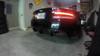 Aston Martin DB9 without secondary cats & fuse 22 out
