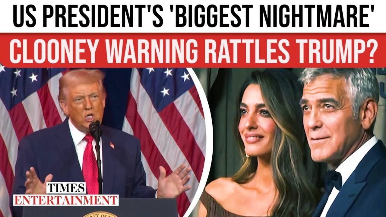 Trump ON EDGE Over George Clooney’s 'November' WARNING? US President Fears Third Impeachment