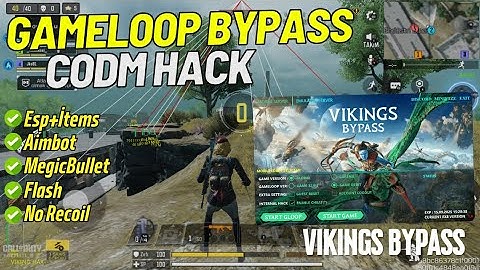 CODM HACK 1.0.52 GAMELOOP BYPASS VIKINGS Codm Mod Menu
