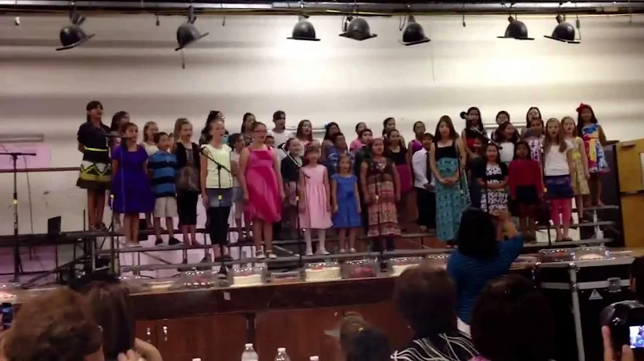 Benson Elementary Mother's Day song; under the dir...