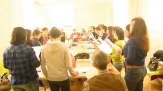 Video thumbnail of "San Tomaso Choir - Panginoon, Halina't Pumarito Ka (by Ferdz Bautista)"