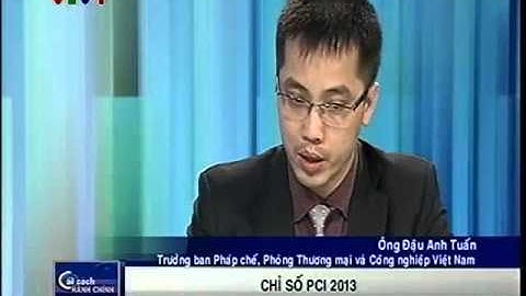 Cải cách thủ tục hành chính - PCI2013