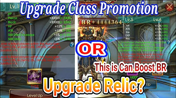 Upgrade class promotion / Relic??  LEGACY OF DISCORD