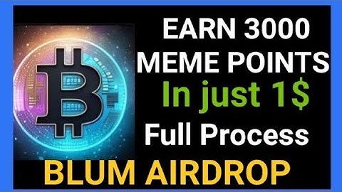Blum Listing  Airdop ll Blum Meme points ll BLUM Update ll
