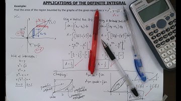 AREA BETWEEN CURVES  |  SAMPLE PROBLEMS