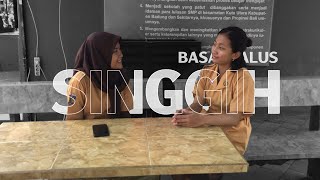 Contoh percakapan/dialog basa alus singgih - Tugas bahasa bali