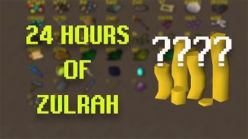 Loot From 24 Hours Of Zulrah OSRS (2018)