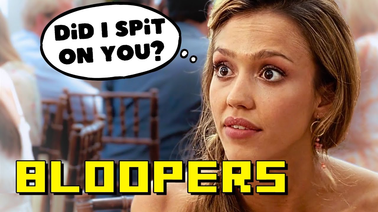 JESSICA ALBA BLOOPERS COMPILATION. (Fantastic Four, Dark Angel, Good Luck Chuck, Little Fockers)