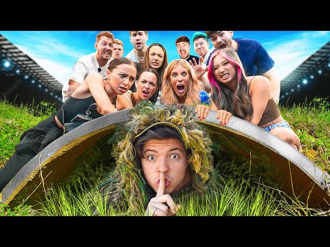 World’s Biggest YouTuber Hide and Seek Challenge