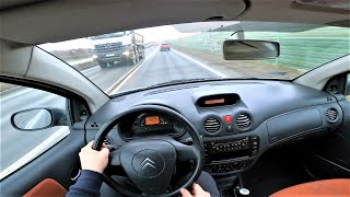 Citroen C2 1.1 SX 60HP (2004) POV Test Drive & Acceleration| 4K #98