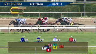 Gulfstream Park Carrera 2 - 11 de Agosto 2018