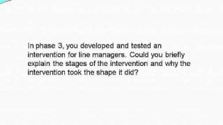 Stress Management Competencies Research