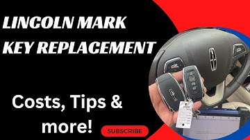 Lincoln Mark Key Replacement  - How to Get a New Key. Costs, Tips, Types of Keys & More.