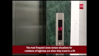 COVID-19 outbreak: Noida highrise residents devise novel way to stop infections in lifts
