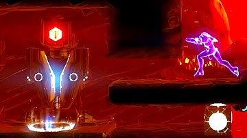 SHINESPARK to Orange Teleporter In Metroid Dread